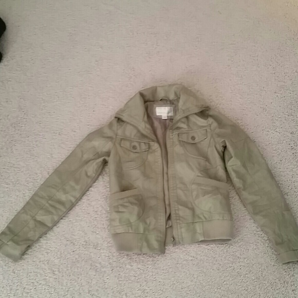 Leather jacket