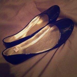 Black Patent Leather Flats