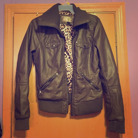 Leather jacket!