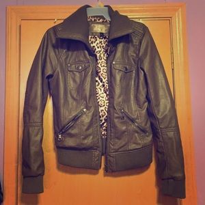 Leather jacket!