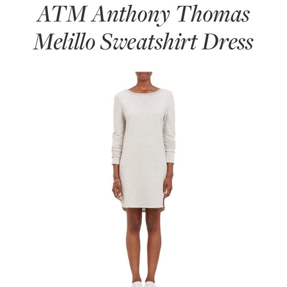ATM Sweatshirt Dress