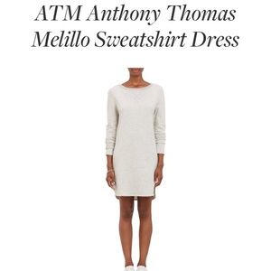 ATM Sweatshirt Dress