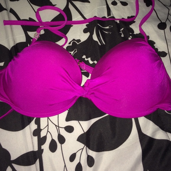 Purple VS bathing suit top