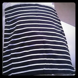 NAUTICAL - NAVY & WHITE SKIRT