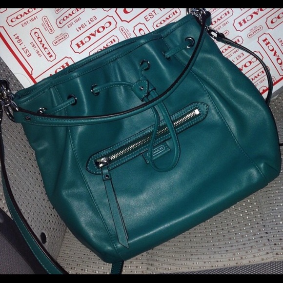 Coach cross body purse