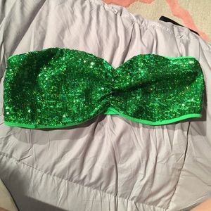 Victoria secret PINK Irish St. Patrick's bandeau