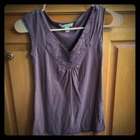 Brown V-Neck