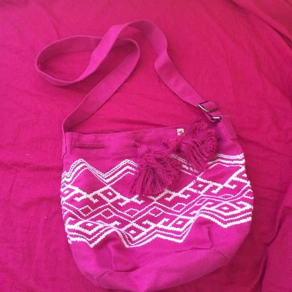 Hollister pink bag