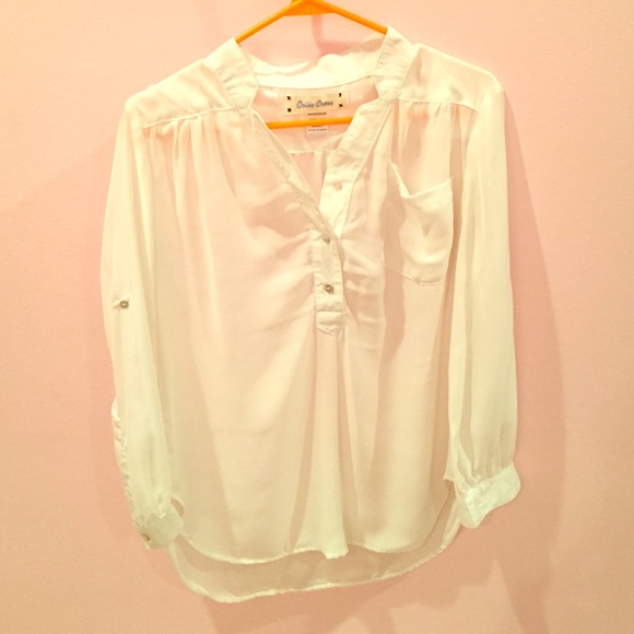 Classic Cream Blouse