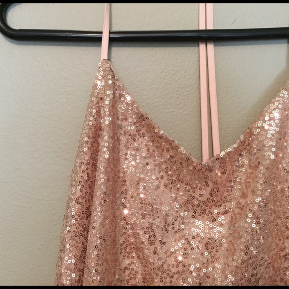 GOLD Sequined party dress!!!