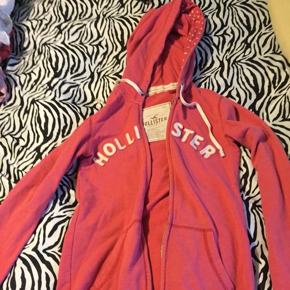 Pink hollister jacket - Picture 1 of 4
