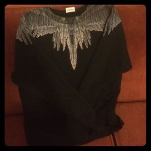Marcelo Burlon Feather-Yoke Sweatshirt