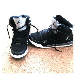 Jordan's black and grey
