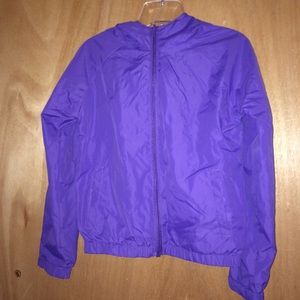 Girls Hooded wind breaker/ rain jacket