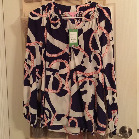 Lilly Pulitzer Elsa top size XS NWT