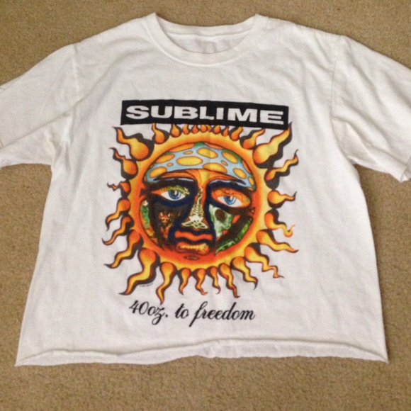 Sublime crop tee