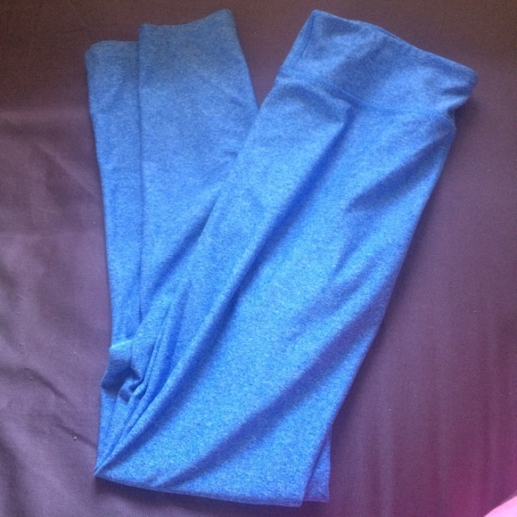 Blue workout cropped leggings💪