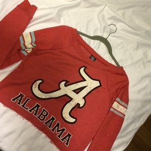 "Alabama" Crop Top Sweater
