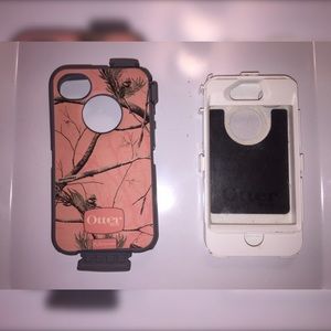 OtterBox RealTree® Case in AP Pink for iPhone 4/4s