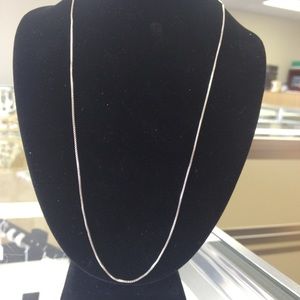 Authentic Silver Box Chain/Necklace