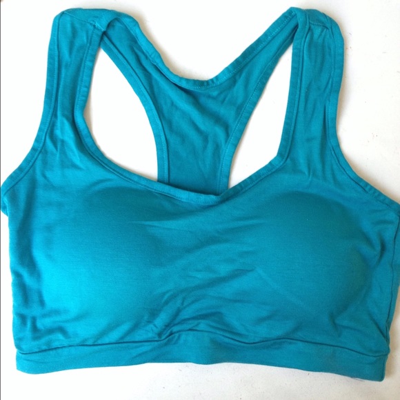 Teal "Sports" Bra