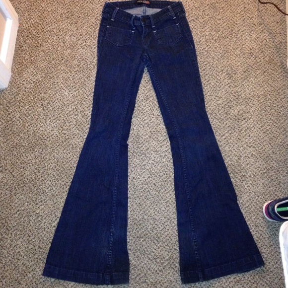 Dark blue denim