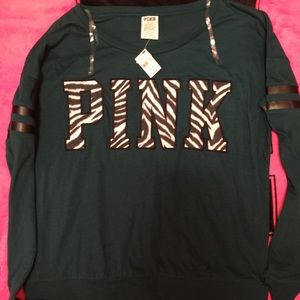 $12 OFF VS PINK LONG SLEEVE T SHIRT