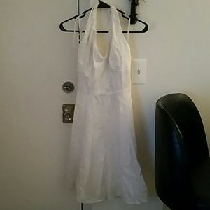 Beautiful white summer dress