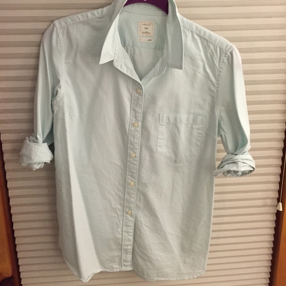 Gap Preppy Women's Striped Oxford