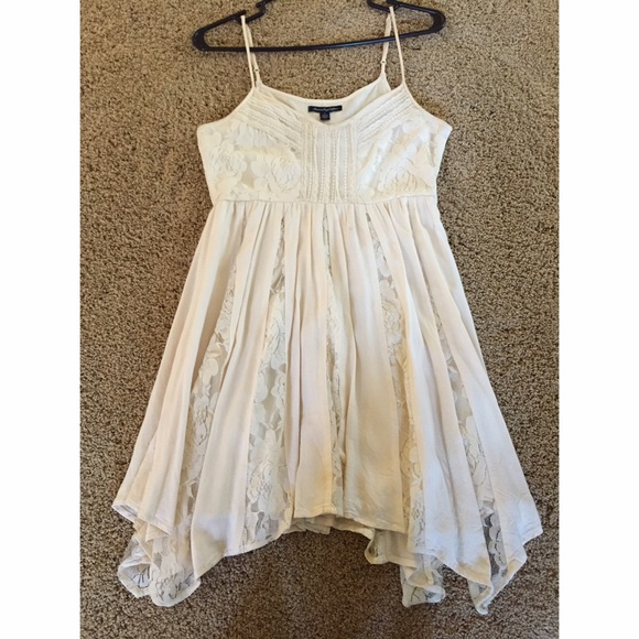 White lace dress