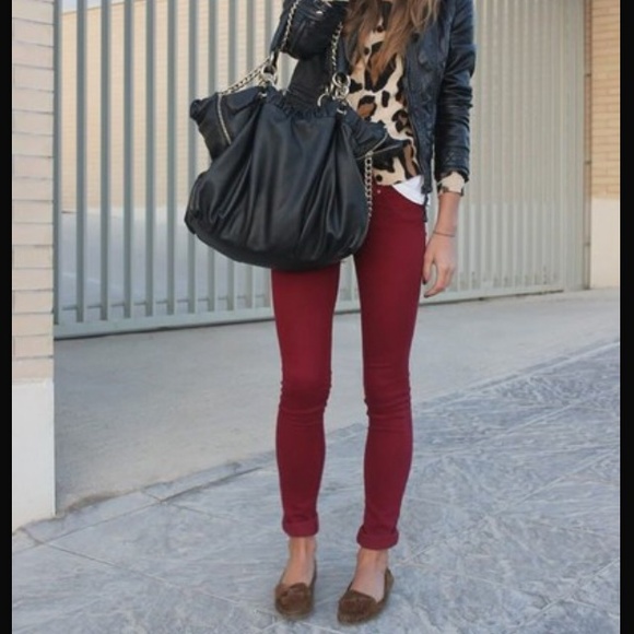 Tuxedo jeggings