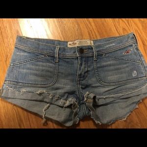 Hollister jean shorts
