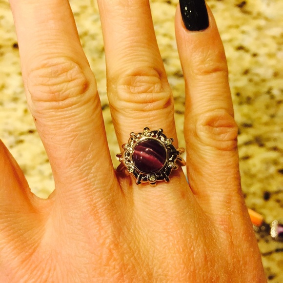 Pretty purple Lia Sophia ring