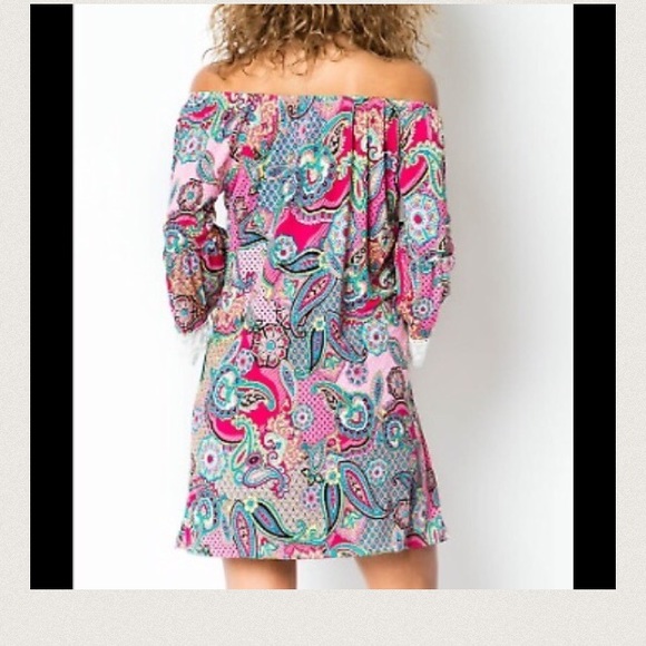 Final ClearancePretty in Paisley Boho Tunic Dress - Picture 3 of 4