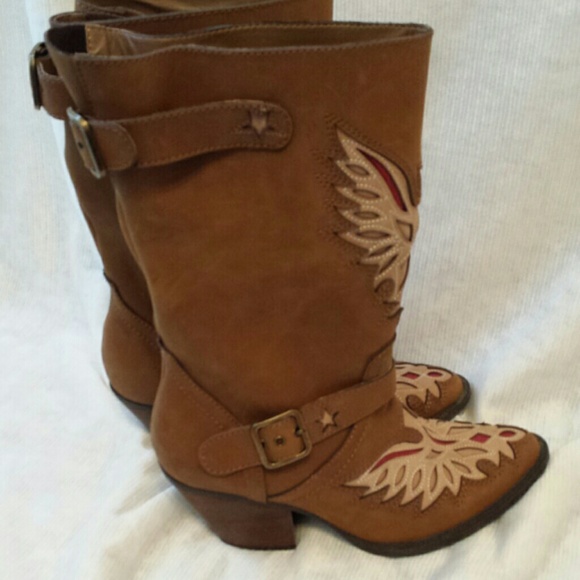Mojo Moxy Liberty cowboy boots