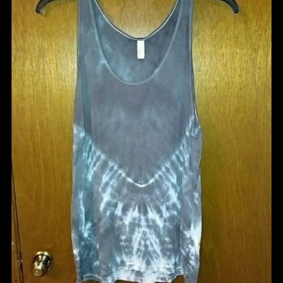 Plus size tie dye tank