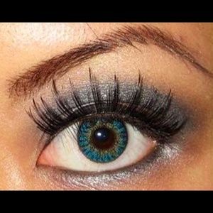 Turquoise 3Toned Color Contacts!