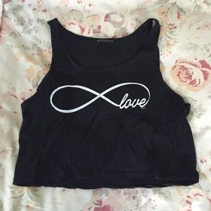Cropped tank top
