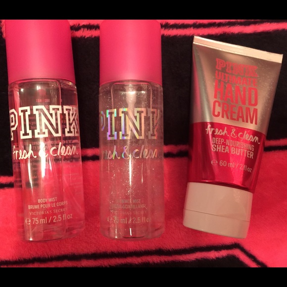 VS PINK FRESH & CLEAN BUNDLE