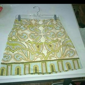 Paisley j.crew skirt!