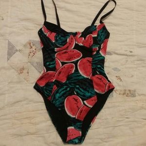 American Apparel one piece swim suit