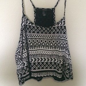 TRIBAL SPAGHETTI CROP TOP