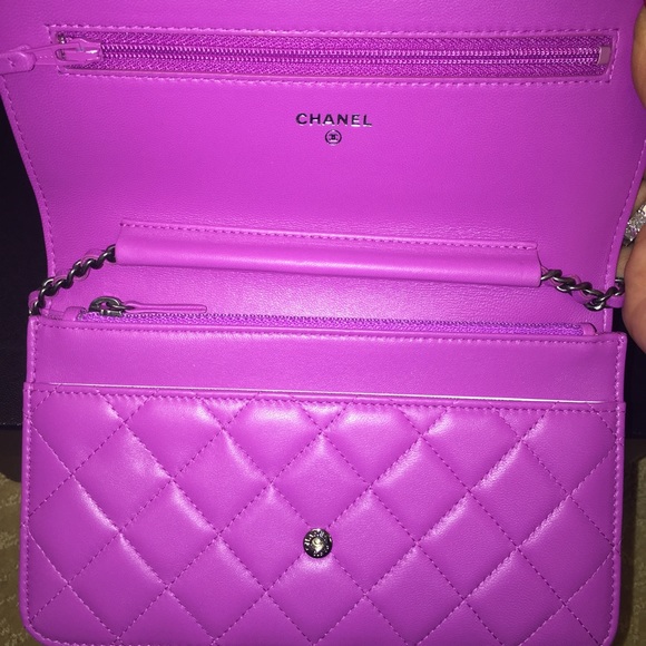 Chanel le boy wallet on a chain BNIB!!!!!!SOLD!!🚨 - Picture 2 of 5