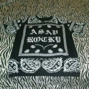 ASAP Rocky tee shirt for men