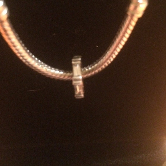 Chamilia clear CZ spacer