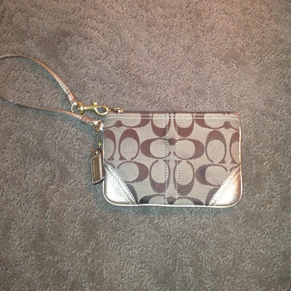 Coach wristlet