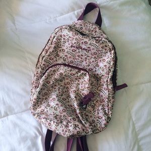 Floral backpack