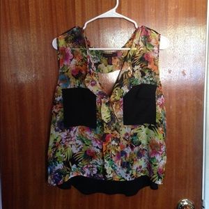 Floral Tank