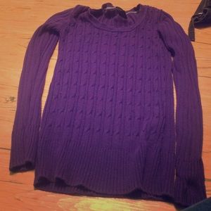 Cute purple sweater