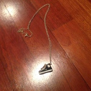 converse charm necklace